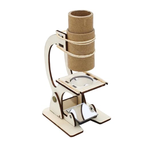 ERINGOGO Holz-mikroskop-Set Für Vorschulkinder Wissenschaftsspielzeug Für Kinder Stamm-Set Für Kleinkinder Physik-Experiment Für Jungen Und Mädchen ERINGOGO Holz-mikroskop-Set Für Vorschulkinder Wissenschaftsspielzeug Für Kinder Stamm-Set Für Kleinkinder Physik-Experiment Für Jungen Und Mädchen von ERINGOGO
