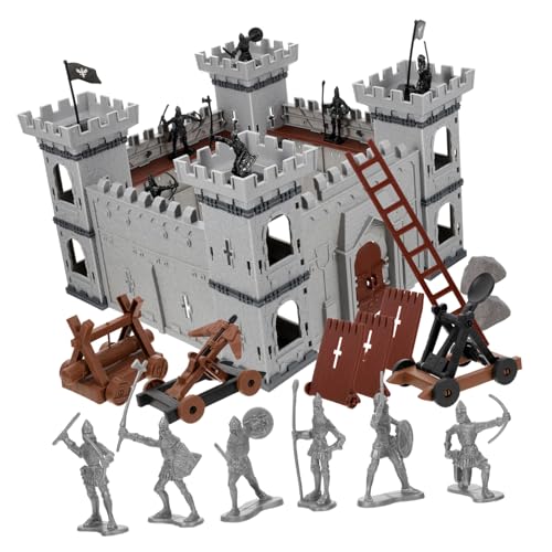 ERINGOGO Militärisches Spielzeugset Teiliges Schloss Realistisches Römisches Pferdebelagerungsfahrzeug Modell für Jungen Mädchen Sammelbar und Pädagogisch Lehrreich ERINGOGO Militärisches Spielzeugset Teiliges Schloss Realistisches Römisches Pferdebelagerungsfahrzeug Modell für Jungen Mädchen Sammelbar und Pädagogisch Lehrreich von ERINGOGO