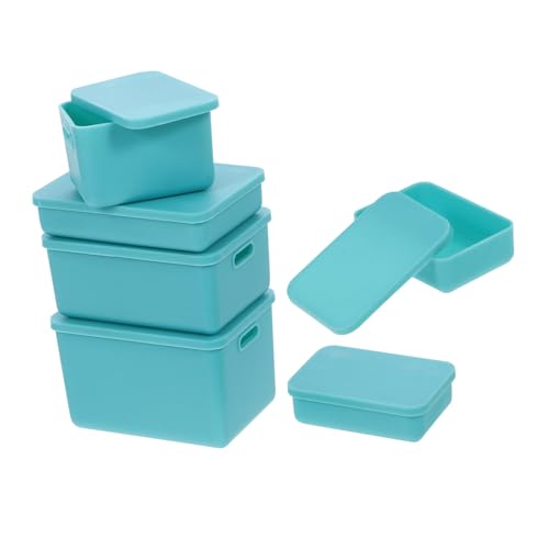 ERINGOGO Mini Aufbewahrungsboxen Mit Deckel Puppenhaus Organizer Kunststoffbehälter Für Puppenhaus Grüne Mini Kunststoff Boxen Perfekte Mini Behälter Zur Aufbewahrung ERINGOGO Mini Aufbewahrungsboxen Mit Deckel Puppenhaus Organizer Kunststoffbehälter Für Puppenhaus Grüne Mini Kunststoff Boxen Perfekte Mini Behälter Zur Aufbewahrung von ERINGOGO