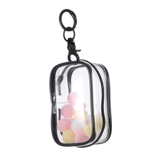 ERINGOGO Mini Aufbewahrungstasche Für Puppen Transparente Für Puppenkleidung Und Kleine Figuren Einzigartige Geldbörse Im Kompakten Design Für Unterwegs von ERINGOGO