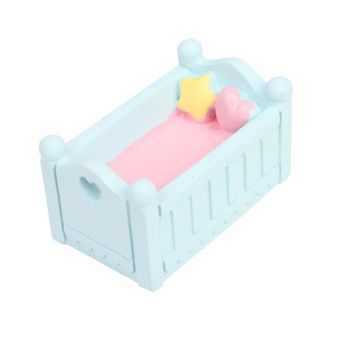 ERINGOGO Mini Babybett Cake Topper Resin Party Dekoration Für Geburtstagsfeiern Kreative Tortenverzierung Für Kindergeburtstage Und Babypartys Wiederverwendbar Und Ansprechend ERINGOGO Mini Babybett Cake Topper Resin Party Dekoration Für Geburtstagsfeiern Kreative Tortenverzierung Für Kindergeburtstage Und Babypartys Wiederverwendbar Und Ansprechend von ERINGOGO