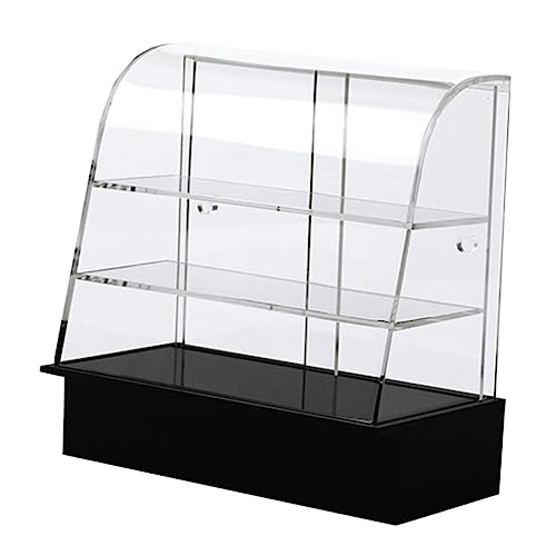 ERINGOGO Mini Display Kuchenkabinett Für Puppenhaus Stilvoller Mini Dessert Schrank Mit Verarbeitung Für Kreative Küchenszenen Und DIY Modellprojekte von ERINGOGO