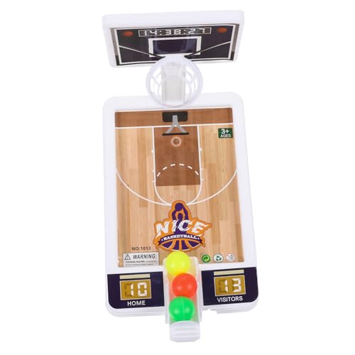 ERINGOGO Mini Finger Basketball für Tragbare Tisch Basketballmaschine aus Robustem Fördert Feinmotorik und Hand Auge Koordination Einfach zu Montieren Interaktives Indoor von ERINGOGO