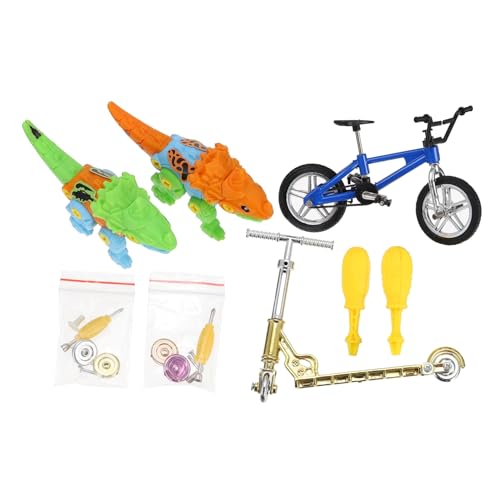 ERINGOGO Mini Finger Bike DIY mit Fingerfahrrad Fingerroller Selbstmontierten Dinosauriermodellen und Zubehör Leicht Tragbar und Verschleißfest für Finger Sport und Sammler ERINGOGO Mini Finger Bike DIY mit Fingerfahrrad Fingerroller Selbstmontierten Dinosauriermodellen und Zubehör Leicht Tragbar und Verschleißfest für Finger Sport und Sammler von ERINGOGO