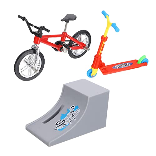 ERINGOGO Mini Finger Bike Modell aus Aluminiumlegierung und Kunststoff Finger Scooter für Erwachsene Fördert Feinmotorik und Kreativität Freizeit und Stressabbau von ERINGOGO