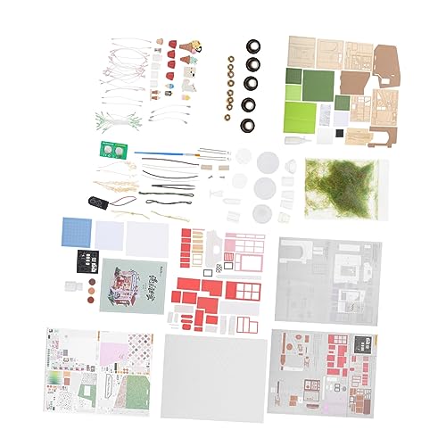 ERINGOGO Mini-Hausmodell Mini -Häuser Kinderspielzeug Spielhaus Mini-Hausbausatz zum Selbermachen Mini House Kits DIY House Miniature Kit Miniaturhaus -Kits winziges Haus hölzern ERINGOGO Mini-Hausmodell Mini -Häuser Kinderspielzeug Spielhaus Mini-Hausbausatz zum Selbermachen Mini House Kits DIY House Miniature Kit Miniaturhaus -Kits winziges Haus hölzern von ERINGOGO