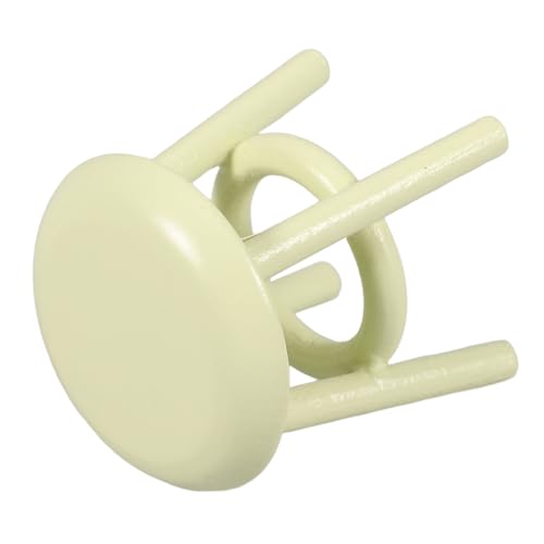 ERINGOGO Mini-Hocker winzig Miniaturen klein Puppenhausmöbel simulieren Hocker-Mini-Szenen-Ornament Miniatur-Puppenhaushocker Miniatur-Hocker- Holz Light Green von ERINGOGO