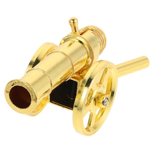 ERINGOGO Mini Kanonen Modell Metalllegierung Realistische Sammlerfigur Vintage Deko für Büro Wohnzimmer Historische Artillerie Miniatur von ERINGOGO