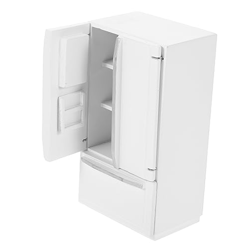 ERINGOGO Mini-Kühlschrank-Modell Miniaturmöbel Mini-Küchenmodellspielzeug Puppenhaus-Miniatur-Kühlschrank Kühlschrank-Requisite Spielzeugkühlschrank Miniaturkühlschrank hölzern Weiß ERINGOGO Mini-Kühlschrank-Modell Miniaturmöbel Mini-Küchenmodellspielzeug Puppenhaus-Miniatur-Kühlschrank Kühlschrank-Requisite Spielzeugkühlschrank Miniaturkühlschrank hölzern Weiß von ERINGOGO