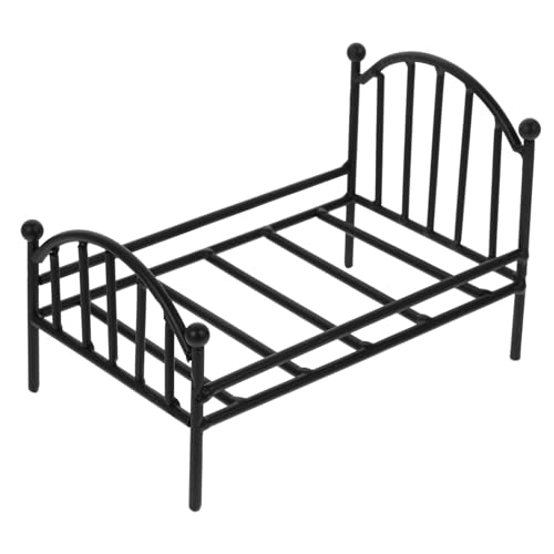 ERINGOGO Mini Metallbett Rahmen Für Puppenhaus Winzige Hausmöbel Schlafzimmer Zubehör Bettrahmen Für Kinderzimmer Dekoration Für Puppen ERINGOGO Mini Metallbett Rahmen Für Puppenhaus Winzige Hausmöbel Schlafzimmer Zubehör Bettrahmen Für Kinderzimmer Dekoration Für Puppen von ERINGOGO