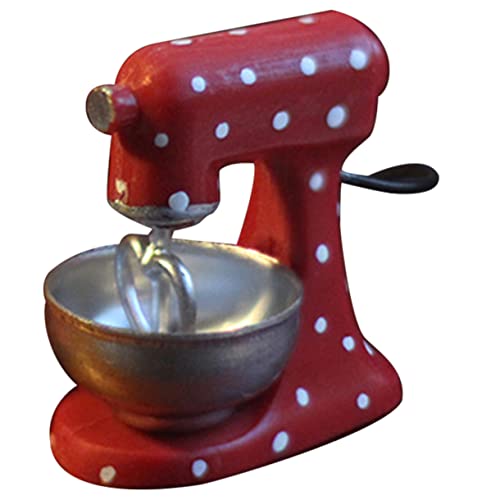 ERINGOGO Spielzeug-küchenmixer Miniatur-küchenzubehör Jungen Und Mädchen Rollenspielspielzeug Roter Mini-Mixer Fantasievolles Spielset von ERINGOGO