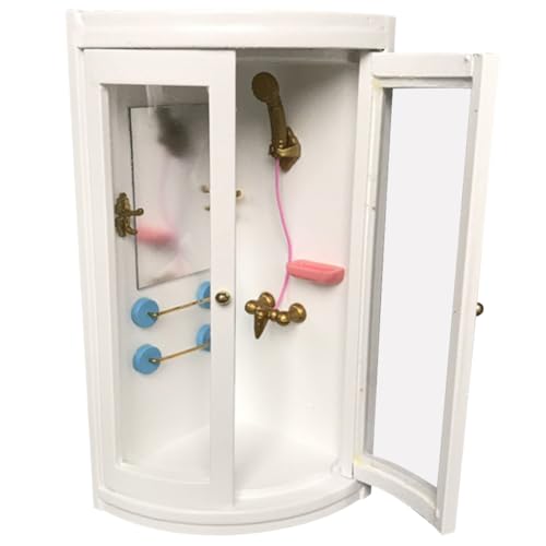 ERINGOGO Mini-Möbelmodell klein Miniatur Bad Häuser Modellspielzeug für Duschräume Mini-Möbelspielzeug Zierleisten für Duschräume Mini Möbel Duschraummodell PVC Weiß ERINGOGO Mini-Möbelmodell klein Miniatur Bad Häuser Modellspielzeug für Duschräume Mini-Möbelspielzeug Zierleisten für Duschräume Mini Möbel Duschraummodell PVC Weiß von ERINGOGO