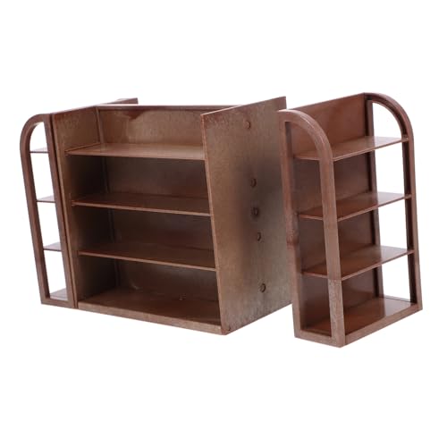 ERINGOGO Mini Supermarkt Rack Haus Puppe Spielzeugaufbewahrung Regal Für Miniaturen Miniatur-supermarktregal Mini House Accessory Miniatur-Rack-Modell Mini-ladenregal Plastik ERINGOGO Mini Supermarkt Rack Haus Puppe Spielzeugaufbewahrung Regal Für Miniaturen Miniatur-supermarktregal Mini House Accessory Miniatur-Rack-Modell Mini-ladenregal Plastik von ERINGOGO