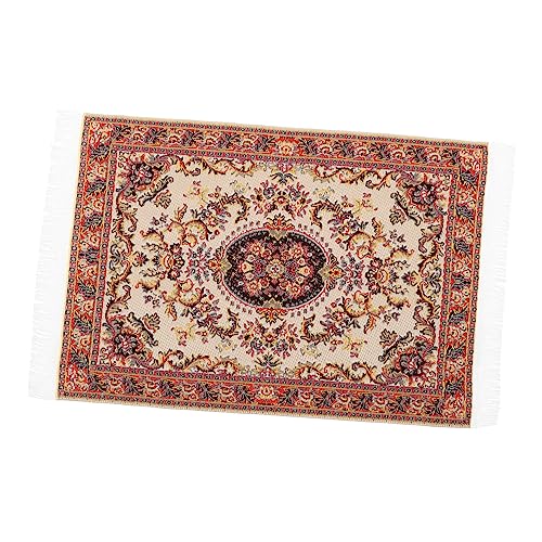 ERINGOGO Mini-Teppich Mini Türkischer Teppich Kleines Hauszubehör Zubehör Für Puppenhäuser Mikrolandschaftsmodelle Mini-hausbedarf Teppich Dekoration Puppenhaus-Layout Mini-hausschmuck Tuch ERINGOGO Mini-Teppich Mini Türkischer Teppich Kleines Hauszubehör Zubehör Für Puppenhäuser Mikrolandschaftsmodelle Mini-hausbedarf Teppich Dekoration Puppenhaus-Layout Mini-hausschmuck Tuch von ERINGOGO