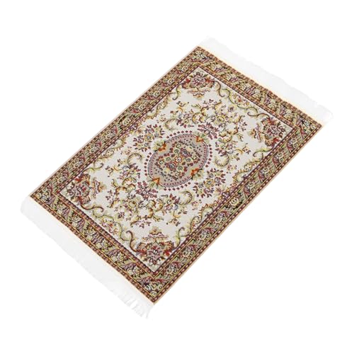 ERINGOGO Mini-Teppich Puppenmöbel Indoor-Bodenmatte Fußbodenteppich Teppiche für Puppenhäuser Miniatur Teppichverzierung Teppich Dekoration Mini -Hausdekoration Mini-Hausmöbelzubehör Tuch ERINGOGO Mini-Teppich Puppenmöbel Indoor-Bodenmatte Fußbodenteppich Teppiche für Puppenhäuser Miniatur Teppichverzierung Teppich Dekoration Mini -Hausdekoration Mini-Hausmöbelzubehör Tuch von ERINGOGO