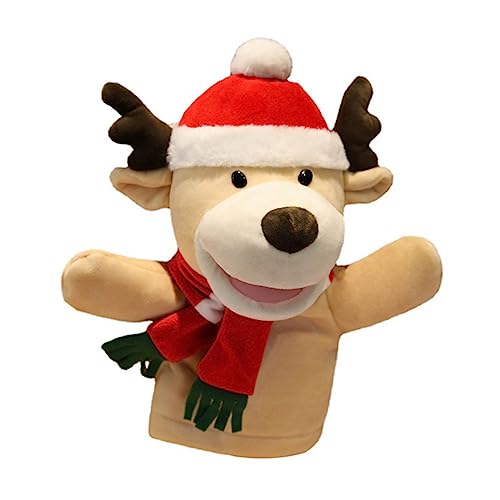 ERINGOGO Mini Weihnachts Fingerpuppe Rentier aus Weichem Material Interaktives für Kreativität und Kommunikation Eltern Junge Mädchen für Kreative Geschichten und Gemeinsame Aktivitäten ERINGOGO Mini Weihnachts Fingerpuppe Rentier aus Weichem Material Interaktives für Kreativität und Kommunikation Eltern Junge Mädchen für Kreative Geschichten und Gemeinsame Aktivitäten von ERINGOGO