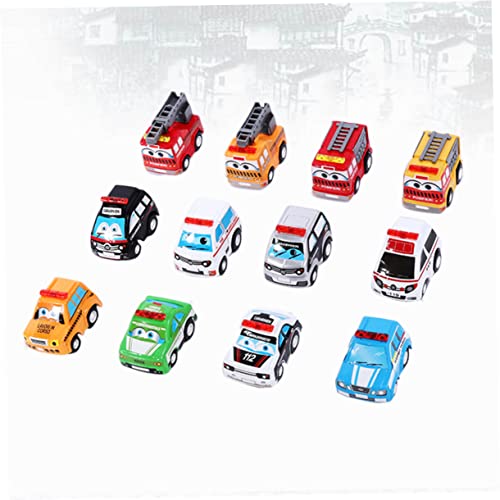 ERINGOGO Mini Zurückziehen Auto Lernspielzeug Für Spielzeugautos Und Kreative Kombinationen Verpackt Box Für Jungen Und Mädchen von ERINGOGO