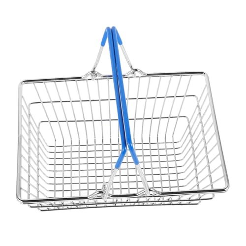 ERINGOGO Mini-einkaufskorb Weiden Korb Für Wagen Miniatur Spielzeugspeicher Kleiner Einkaufskorb Schwimmbad Partyartikel Für Rostfreier Stahl Blue ERINGOGO Mini-einkaufskorb Weiden Korb Für Wagen Miniatur Spielzeugspeicher Kleiner Einkaufskorb Schwimmbad Partyartikel Für Rostfreier Stahl Blue von ERINGOGO