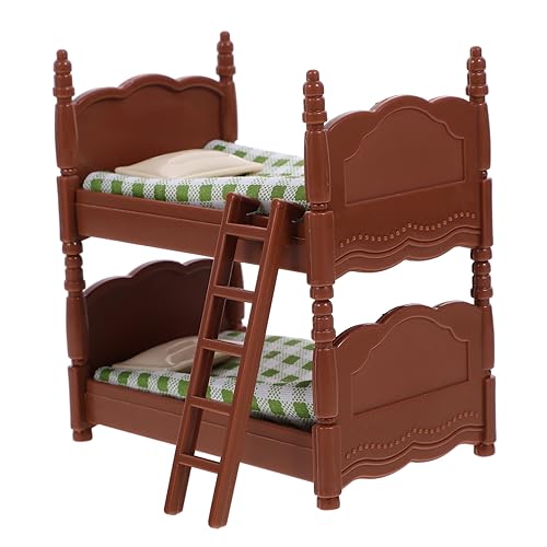 ERINGOGO Mini-etagenbett-kinderspielzeug Mini-puppenhausmöbel Koje Spielzeugbett Winzig Miniatur-etagenbett Mini-Bett- Etagenbett Für Puppen Mini-verzierung Plastik Green ERINGOGO Mini-etagenbett-kinderspielzeug Mini-puppenhausmöbel Koje Spielzeugbett Winzig Miniatur-etagenbett Mini-Bett- Etagenbett Für Puppen Mini-verzierung Plastik Green von ERINGOGO