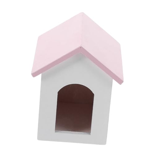 ERINGOGO Mini-hausmodell Desktop-Ornament Aus Holzhaus Mini-hundehüttenspielzeug Kleines Auf Rädern Puppenhaus-bausätze Winzige Hausbausätze Puppenhaus Aus Holz Rosa Puppenhaus Hölzern ERINGOGO Mini-hausmodell Desktop-Ornament Aus Holzhaus Mini-hundehüttenspielzeug Kleines Auf Rädern Puppenhaus-bausätze Winzige Hausbausätze Puppenhaus Aus Holz Rosa Puppenhaus Hölzern von ERINGOGO