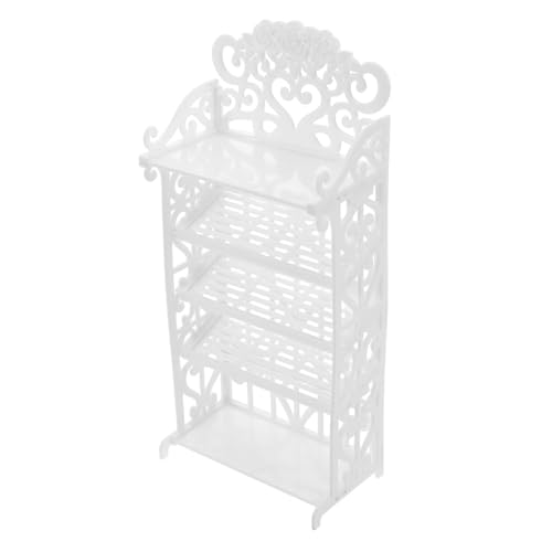 ERINGOGO Mini-puppenschuhregal Miniatur-lagerregal Puppenhaus-Badezimmer-Accessoires Miniatur-bücherregal Puppenstubenregal Schrank Für Puppenmöbel Miniaturpuppen Puppenschrank Weiß Plastik ERINGOGO Mini-puppenschuhregal Miniatur-lagerregal Puppenhaus-Badezimmer-Accessoires Miniatur-bücherregal Puppenstubenregal Schrank Für Puppenmöbel Miniaturpuppen Puppenschrank Weiß Plastik von ERINGOGO