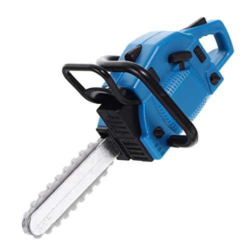 ERINGOGO Mini-rasenmäher Kleines Modell Eines Kettensägenmähers Modell Eines Mini-kettensägenmähers Kleiner Kettensägenmäher Modell Mini-mäher Simulation Winziger Kettensägenmäher Blue von ERINGOGO
