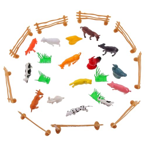ERINGOGO Miniatur Bauernhof Tiere Set Teiliges für Realistische Figuren für Farm Szenen Dekorieren Fördert Fantasie und Interaktion ERINGOGO Miniatur Bauernhof Tiere Set Teiliges für Realistische Figuren für Farm Szenen Dekorieren Fördert Fantasie und Interaktion von ERINGOGO