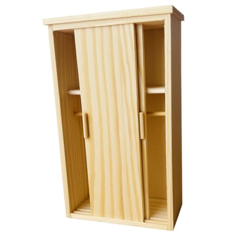 ERINGOGO Miniatur Holzkleiderschrank Miniaturmöbel Mini Puppenhaus Schrank Puppenkleiderschrank Kinderzimmer Zubehör Hellgelb Kompakt und Detailgetreu für Sammler ERINGOGO Miniatur Holzkleiderschrank Miniaturmöbel Mini Puppenhaus Schrank Puppenkleiderschrank Kinderzimmer Zubehör Hellgelb Kompakt und Detailgetreu für Sammler von ERINGOGO