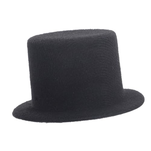 ERINGOGO Miniatur Hut Schwarz Mini Bastel Hut für Puppen DIY Dekoration Langlebiges Stoffmaterial für Puppenkleidung Party und Geschenkidee Charmante Mini Accessoire ERINGOGO Miniatur Hut Schwarz Mini Bastel Hut für Puppen DIY Dekoration Langlebiges Stoffmaterial für Puppenkleidung Party und Geschenkidee Charmante Mini Accessoire von ERINGOGO