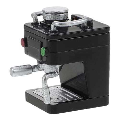 ERINGOGO Miniatur Kaffeemaschine Für Puppenhaus Mini Kaffee Maker Für Küche Puppenmöbel Zubehör Detailgetreue Gestaltung Einzigartiges Design Ergänzung Für Miniatur Szenen von ERINGOGO