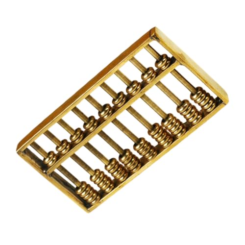 ERINGOGO Miniatur Messing Zählhilfe Figur Beweglich Retro Dekoration für Zuhause Büro Tisch Feng Shui Charme von ERINGOGO