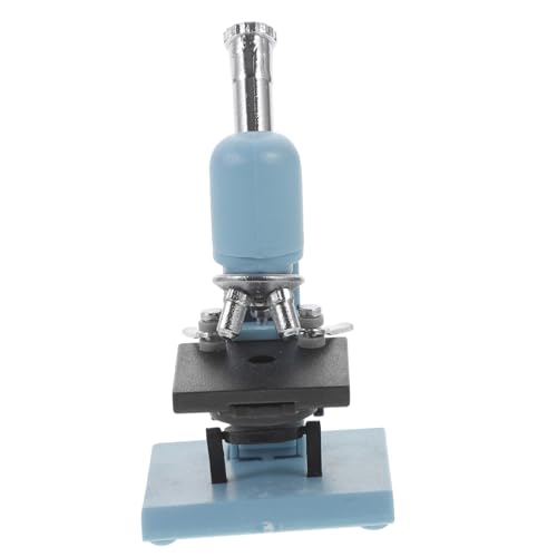 ERINGOGO Miniatur Mikroskop Modell Realistische Puppenhaus Deko Kleines Spielszene Zubehör Miniaturmodell Blau Langlebig Detailreich für Schüler Sammler ERINGOGO Miniatur Mikroskop Modell Realistische Puppenhaus Deko Kleines Spielszene Zubehör Miniaturmodell Blau Langlebig Detailreich für Schüler Sammler von ERINGOGO