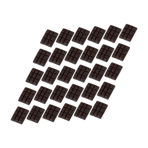 ERINGOGO 30 Stücke Miniatur Schokolade Set Puppenhaus Lebensmittel Requisiten Schokolade Charms Ornamente Für Decor von ERINGOGO