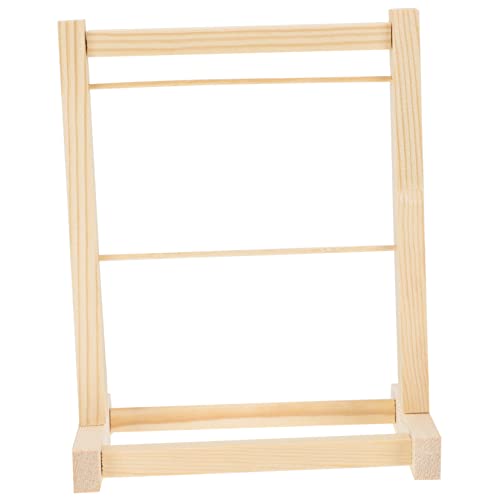 ERINGOGO Miniatur Puppen Kleiderbügel Aus Holz Hängeregal Für Puppenbekleidung Ideales Mini Für Kinderzimmer Und Puppenliebhaber ERINGOGO Miniatur Puppen Kleiderbügel Aus Holz Hängeregal Für Puppenbekleidung Ideales Mini Für Kinderzimmer Und Puppenliebhaber von ERINGOGO