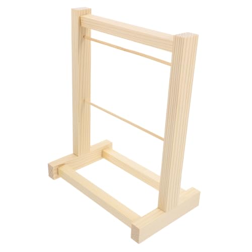 ERINGOGO Miniatur Puppen kleiderständer aus Holz Doppel etagen Wäscheständer für Puppenhaus Multifunktional zum Trocknen und Präsentieren von Puppenkleidung Stilvolles Möbelzubehör für ERINGOGO Miniatur Puppen kleiderständer aus Holz Doppel etagen Wäscheständer für Puppenhaus Multifunktional zum Trocknen und Präsentieren von Puppenkleidung Stilvolles Möbelzubehör für von ERINGOGO