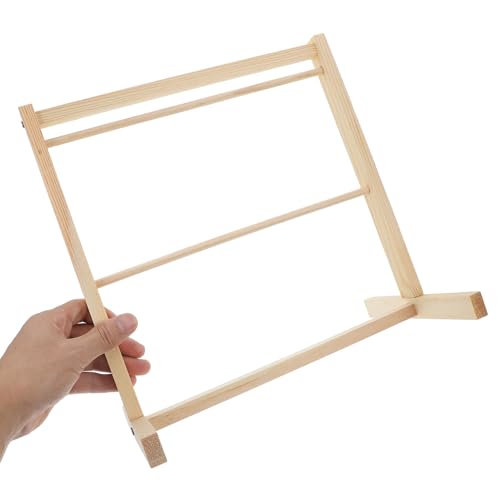 ERINGOGO Miniatur Puppenkleiderständer aus Robustem Holz Multifunktionaler Holz Kleiderbügel für Puppenhaus Einfach Aufzubauen Platzsparend zur Kleideraufbewahrung und Dekoration ERINGOGO Miniatur Puppenkleiderständer aus Robustem Holz Multifunktionaler Holz Kleiderbügel für Puppenhaus Einfach Aufzubauen Platzsparend zur Kleideraufbewahrung und Dekoration von ERINGOGO