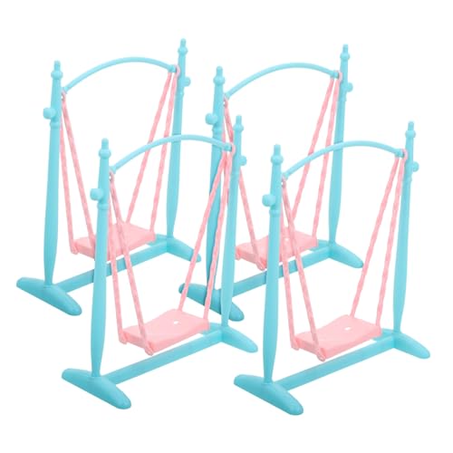ERINGOGO Miniatur Schaukel Puppenhaus Zubehör Teiliges Bunte Spielplatz Wippe für Puppen Realistische Gartenspielplatz Accessoires Fördert Kreatives Rollenspiel ERINGOGO Miniatur Schaukel Puppenhaus Zubehör Teiliges Bunte Spielplatz Wippe für Puppen Realistische Gartenspielplatz Accessoires Fördert Kreatives Rollenspiel von ERINGOGO