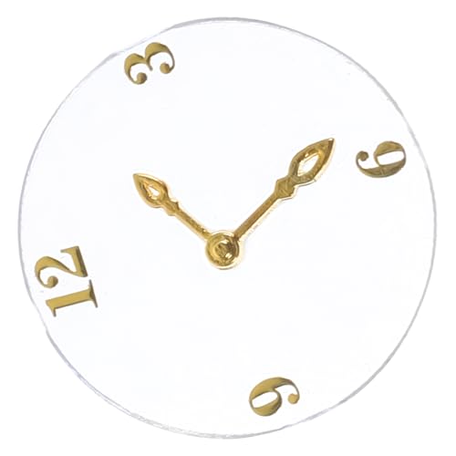 ERINGOGO Miniatur-wanduhr Uhrenwand Miniaturen Wohnkultur Puppenhaus Dekoration Winzige Möbel Kleine Wanduhr Für Puppe Miniatur-zubehör Mini-uhrenfigur Miniatur-hausmöbel Kleine Uhr Acryl ERINGOGO Miniatur-wanduhr Uhrenwand Miniaturen Wohnkultur Puppenhaus Dekoration Winzige Möbel Kleine Wanduhr Für Puppe Miniatur-zubehör Mini-uhrenfigur Miniatur-hausmöbel Kleine Uhr Acryl von ERINGOGO