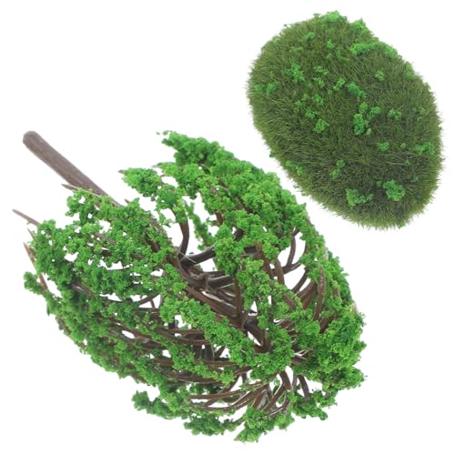 ERINGOGO Miniaturbaum Modellbaum Künstlicher Landschaftsbaum für DIY Bastelprojekte und Garten Deko für Miniaturgärten und Sandtisch Landschaften Langlebig und Farbecht von ERINGOGO