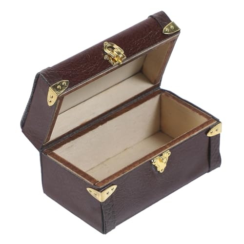 ERINGOGO Miniaturkoffer Vintage Spielzeugkoffer für Puppenhaus Deko Kleiner Reisekoffer für Mikro Szenen Exquisiter Miniaturkoffer für Kreative Dekoration ERINGOGO Miniaturkoffer Vintage Spielzeugkoffer für Puppenhaus Deko Kleiner Reisekoffer für Mikro Szenen Exquisiter Miniaturkoffer für Kreative Dekoration von ERINGOGO