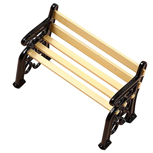 ERINGOGO Minihocker Puppe Mini-Bank-Modell Miniaturmöbel kleine Bank Mini-Möbelornamente Modell Bank Miniatur-Bank Mini Möbel Mini -Bank hölzern Schwarz ERINGOGO Minihocker Puppe Mini-Bank-Modell Miniaturmöbel kleine Bank Mini-Möbelornamente Modell Bank Miniatur-Bank Mini Möbel Mini -Bank hölzern Schwarz von ERINGOGO