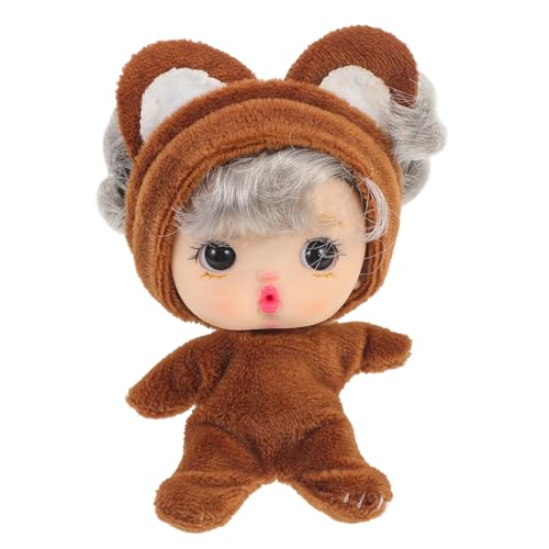 ERINGOGO Minipuppe Für Babys Kinderspielzeug Mini-babypuppen Mini- Babys Puppen Mädchen Puppe Für Mädchen Plastikmädchen Kinderspielzeug Plastik Brown ERINGOGO Minipuppe Für Babys Kinderspielzeug Mini-babypuppen Mini- Babys Puppen Mädchen Puppe Für Mädchen Plastikmädchen Kinderspielzeug Plastik Brown von ERINGOGO