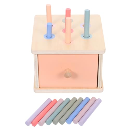 ERINGOGO Montessori Holzspielzeug Farberkennung Und Formsortierung Pädagogisches Lernspielzeug Für Kleinkinder Für Frühe Entwicklung Und Hand- -koordination ERINGOGO Montessori Holzspielzeug Farberkennung Und Formsortierung Pädagogisches Lernspielzeug Für Kleinkinder Für Frühe Entwicklung Und Hand- -koordination von ERINGOGO
