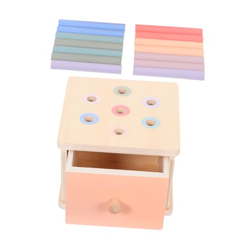 ERINGOGO Montessori Bildungsspielzeug Montessori Stick Toy zum Sortieren von Formen Montessori Sortierspielzeug Holzsortierspielzeug zum Sortieren von Farben hölzern ERINGOGO Montessori Bildungsspielzeug Montessori Stick Toy zum Sortieren von Formen Montessori Sortierspielzeug Holzsortierspielzeug zum Sortieren von Farben hölzern von ERINGOGO