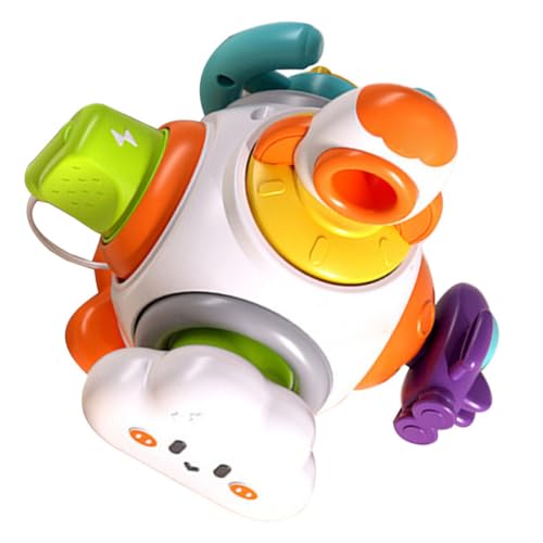 ERINGOGO Montessori Busy Ball für Kleinkinder Pädagogisches Fingerspielzeug aus Sicherem Bunte Motorische für Jahr Alte Jungen und Mädchen Reisespielzeug ERINGOGO Montessori Busy Ball für Kleinkinder Pädagogisches Fingerspielzeug aus Sicherem Bunte Motorische für Jahr Alte Jungen und Mädchen Reisespielzeug von ERINGOGO