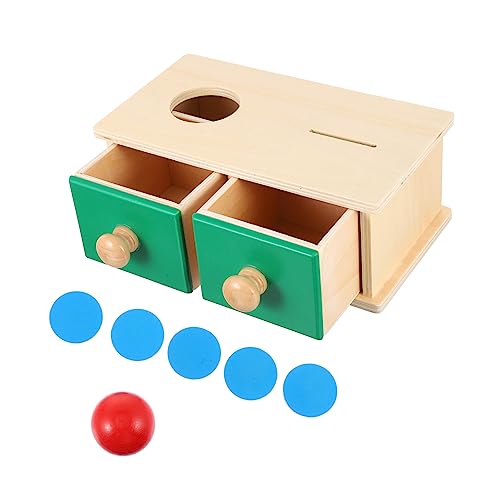ERINGOGO Montessori Form Sortierbox für Kleinkinder Lernspielzeug Feinmotorik und Hand Auge Koordination für Vorschulaktivitäten und Soziale Fähigkeiten von ERINGOGO