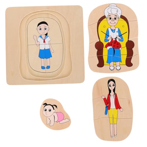 ERINGOGO Montessori Holzpuzzle für Kleinkinder Mehrlagiges Lernspielzeug zur Lebenszyklusbildung Fördert die Entwicklung von Beobachtungsfähigkeiten und Bietet eine Lehrreiche ERINGOGO Montessori Holzpuzzle für Kleinkinder Mehrlagiges Lernspielzeug zur Lebenszyklusbildung Fördert die Entwicklung von Beobachtungsfähigkeiten und Bietet eine Lehrreiche von ERINGOGO