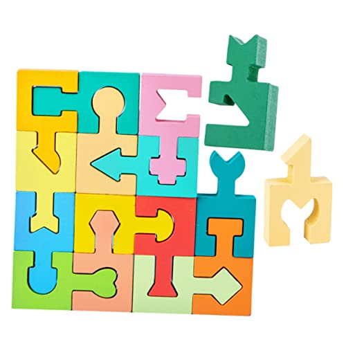 ERINGOGO Montessori Holzspielzeug Teiliges Geometrisches Formpuzzle aus Holz Motorikförderndes Lernspielzeug für Kleinkinder Pädagogisches Stapel und Sortierspiel für Eltern Junge Mädchen ERINGOGO Montessori Holzspielzeug Teiliges Geometrisches Formpuzzle aus Holz Motorikförderndes Lernspielzeug für Kleinkinder Pädagogisches Stapel und Sortierspiel für Eltern Junge Mädchen von ERINGOGO