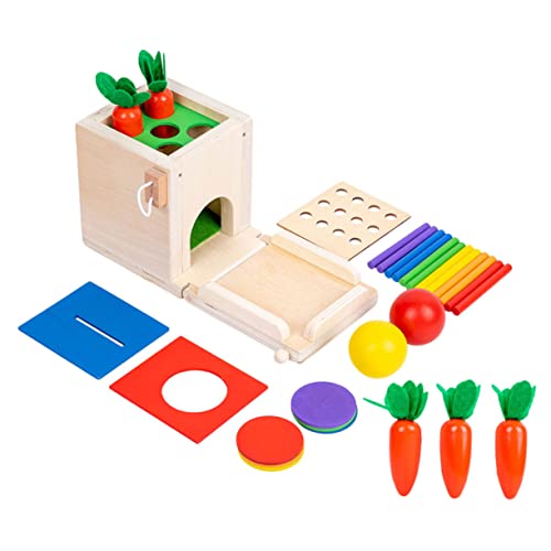 ERINGOGO Montessori Multifunktions Für Kleinkinder Sensorisches Farb Und Formspielzeug Für Junge Mädchen Pädagogisches Feinmotorik Und Kreativität ERINGOGO Montessori Multifunktions Für Kleinkinder Sensorisches Farb Und Formspielzeug Für Junge Mädchen Pädagogisches Feinmotorik Und Kreativität von ERINGOGO