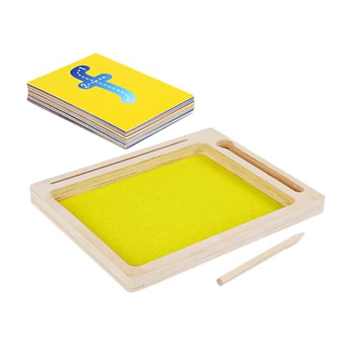 ERINGOGO Montessori Sand und Holz für Kleinkinder Alphabet Lernspielzeug mit Buchstaben Formtablett DIY Sandkunst Schreib und Malspielzeug Schreibfähigkeiten Kreatives Vorschulspielzeug ERINGOGO Montessori Sand und Holz für Kleinkinder Alphabet Lernspielzeug mit Buchstaben Formtablett DIY Sandkunst Schreib und Malspielzeug Schreibfähigkeiten Kreatives Vorschulspielzeug von ERINGOGO
